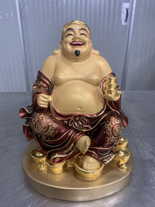 純粋な銅仏像ベトナム神富地球ホームフォーチュン礼拝店風水装飾工芸品 - Product Image 3