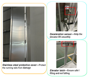Nouvel Ascenseur Vertical Hydraulique pour Usage Domestique et Commercial, en Acier Inoxydable, Multi-Usages, Fabriqué en Chine - Product Image 1