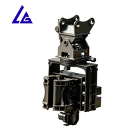 Hincadora de Pilotes de Grado Industrial con Agarre Lateral para ZX135, Accesorio de Construcción para Pilotes de Cimentación Especiales, con Certificación de Calidad