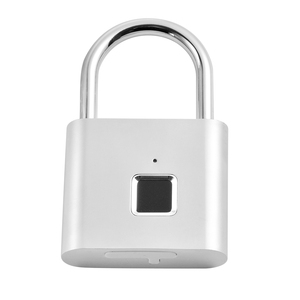 Cerradura Inteligente Biométrica a Prueba <span class=keywords><strong>de</strong></span> Agua con Huella Dactilar, Mini Candado <span class=keywords><strong>de</strong></span> Seguridad sin Llave <span class=keywords><strong>para</strong></span> Maletas - Product Image 3
