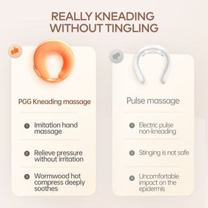 Masajeador de Cuello Portátil Recargable para Uso Doméstico, Almohada de Masaje con Función de Amasamiento en Varios Colores - Product Image 3