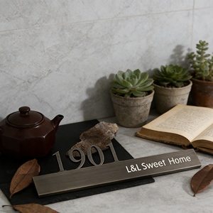Numeri in Metallo per Hotel, Lettere 3D in Acciaio Inox per Targhe Porta e Decorazioni Alberghiere - Product Image 3