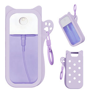 Custodia in Silicone per Flacone Spray di Profumo 60ml con Logo Personalizzato, Porta Flacone in Silicone di Grado Alimentare - Product Image 1