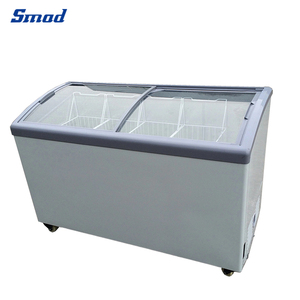 Congelador Comercial con Puerta Superior de Vidrio para Exhibición de Hielo, Modelo DDH-246XU - Product Image 5
