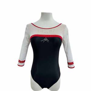Thiết kế nhiều màu sáng bóng và thoải mái leotards thể dục nghệ thuật cho trẻ em gái - Product Image 1