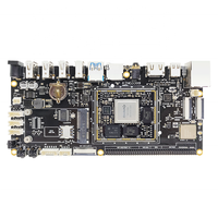 Placa de Desarrollo Rongpin RK3399 Rockchip de Seis Núcleos A72+A53 Android Ubuntu Linux de Código Abierto King3399 Placa de Evaluación
