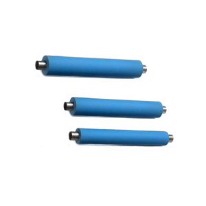 Ролики из полиуретана с резиновым покрытием OEM силиконовые ролики с подшипниками твердости 50-90A ролик для текстильного оборудования - Product Image 3