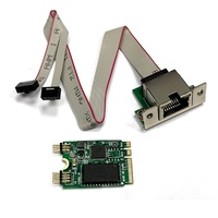 Cable de Cobre Industrial de un Solo Puerto 10/100/1000Mbps para PC, Gigabit Ethernet, LAN de Alta Velocidad, Stock Interno