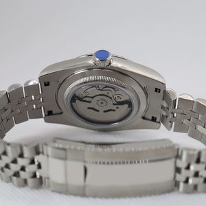 Geringe Mindestbestellmenge Bestseller Saphirglas Faltschließe NH35 Uhrwerk Herren Dünnste Automatische Mechanische Uhr - Product Image 5