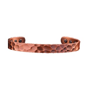 <span class=keywords><strong>Bracciale</strong></span> in Rame Puro YL, Rame Rosso Anticato Spazzolato, <span class=keywords><strong>Bracciale</strong></span> Magnetico con Design a Spirale per Imprenditori - Product Image 5