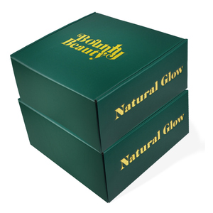 Boîte de papier cosmétique en carton ondulé vert, emballage cadeau, fabrication personnalisée - Product Image 2