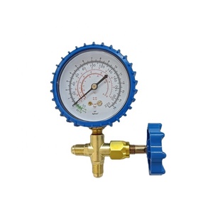 เกจวัดแรงดันเดี่ยวแบบแมนิโฟลด์ขนาด 1/4 นิ้ว SAE CT-466 สำหรับน้ำยา R22/R134a/R410a ประสิทธิภาพสูง - Product Image 1