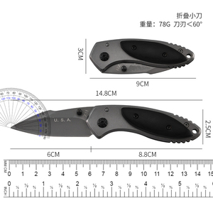 มีดพับอเนกประสงค์ BK X11 สแตนเลส ด้ามไม้ ปรับแต่งได้ตามต้องการ OEM มีดพกพา EDC สำหรับตั้งแคมป์ - Product Image 2