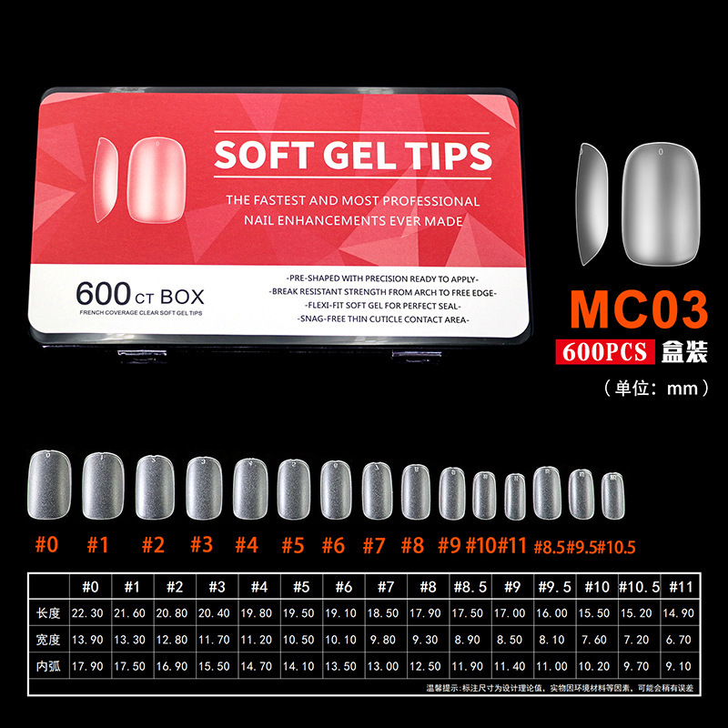 Boîte de 600 pièces Mc03 mate