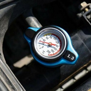 ฝาหม้อน้ำอเนกประสงค์ D1-Spec พร้อมเกจวัดอุณหภูมิ 1.3 บาร์ สำหรับระบบระบายความร้อนรถยนต์ - Product Image 1