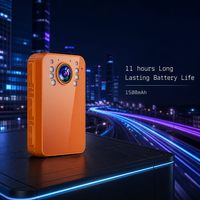 Kamera Olahraga Aksi Mini Portabel yang Dapat Dipakai di Dada Model 2Z WiFi 4K Penglihatan Malam Sensor CCD Sudut Lebar 180 Derajat Layar LCD 1,5" yang Dapat Berputar