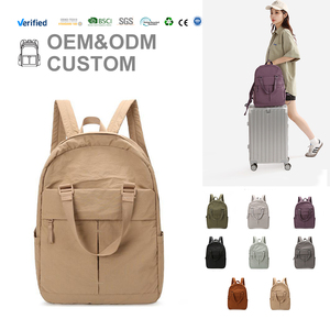 Elegante Borsa per Computer Resistente all'Acqua per Donne, Zaino Impermeabile per Computer con Logo Personalizzato per Escursionismo - Product Image 1