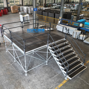 Tùy chỉnh ringlock layher giàn giáo cho giai đoạn xây dựng, buổi hòa nhạc sự kiện, triển lãm vòng khóa sân khấu hội đồng quản trị với guardrails - Product Image 2