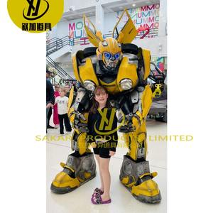 Disfraz de <span class=keywords><strong>Robot</strong></span> Abeja Realista de 1.8 m de Altura para Hombre, Novedad 2025 para Exteriores, Escultura de EVA para Cosplay, Actuaciones y Baile - Product Image 6