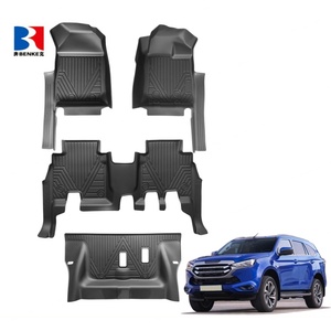 Alfombrillas de TPE 5D para Isuzu |   3 Piezas de Cobertura Total |   Tapetes para Auto Resistentes, Impermeables y Antideslizantes, Precio Directo de Fábrica - Product Image 3
