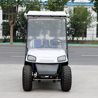 Voiturette de golf électrique 5 places à faible consommation d'énergie, idéale pour la location commerciale, commande en gros, pièces détachées pour voiturette de golf électrique
