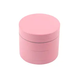 LENS 2021 New Glow In The Dark Alloy Herb Grinder Females Macaron Color Smoke Accessories Tobacco Grinder