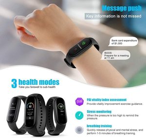 Monitor de Sueño M6, Monitor de Ritmo Cardíaco, Pulsera Inteligente, Reloj Inteligente con Pantalla TFT AMOLED a Color - Product Image 6