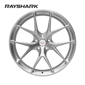 Rines Forjados RS Custom P101 5x112 5x114.3 Plateados Pulidos de 19-22 Pulgadas con 5 Radios para Audi RS6, <span class=keywords><strong>Tesla</strong></span> Model 3, VW Golf R - Product Image 3