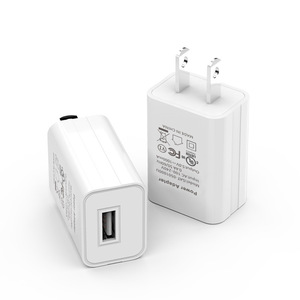 Cargador USB de Pared Doble Plano con Enchufe KC JP EU US AU, Puerto Único de 5V 1A 2A para <span class=keywords><strong>iPhone</strong></span>, <span class=keywords><strong>Adaptador</strong></span> de Teléfono Móvil de <span class=keywords><strong>5W</strong></span>, 1 Puerto/USB Único - Product Image 1