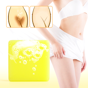 Jabón Íntimo de Ácido Kójico, Jabón Vaginal Esencial para la Higiene Femenina, Hecho a Mano, Probiótico, Equilibrio del pH, Elimina Olores - Product Image 1