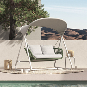 Kursi ayunan taman, tempat tidur gantung luar ruangan keranjang goyang untuk halaman - Product Image 6