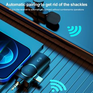 Nouveauté : Système de réduction de bruit <span class=keywords><strong>sans</strong></span> <span class=keywords><strong>fil</strong></span> 3-en-1 avec 2 microphones dynamiques et micro-cravate pour mini studio AP031-2 - Product Image 5