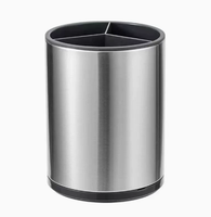 Organisateur de couverts moderne multifonction en acier inoxydable, support métallique pour cuillères, fourchettes et couteaux de cuisine