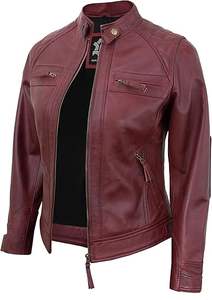 Veste en cuir véritable pour homme hiver 2025, tissu PU, design respirant, fermeture éclair, tissage tricoté, taille personnalisable, service OEM - Product Image 2