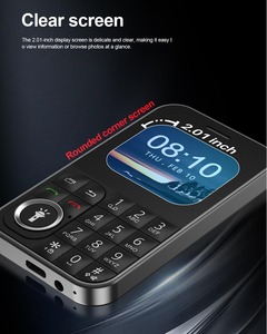 Téléphone portable de poche V9 Mini, écran 2,01 pouces, double carte SIM, 2G GSM, mini clavier, voix magique, téléphone compact à petits boutons - Product Image 3