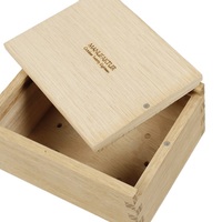 Couvercle coulissant, article solide, désodorisant, boîte en bois pour voiture, petit DS en bois, vente en gros, bois personnalisé fait à la main