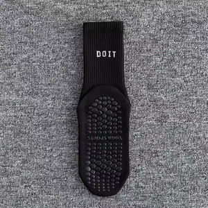 प्रीमियम ओएम अनुकूलन योग्य पकड़ योग मोजे गैर पर्ची पाइलेट्स मोजे - Product Image 6