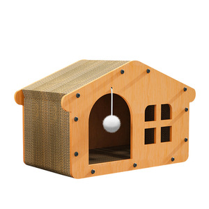 Rascador para Gatos, Cama para Gatos, Cartón Corrugado de Doble Capa, Tamaño Extra Grande, Multifuncional, Duradero, Antideslizante - Product Image 1