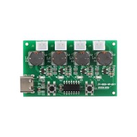 Mini módulo humidificador USB tipo C, controlador de generador de niebla de 4 canales, placa de circuito, nebulizador ultrasónico oscilante, componentes electrónicos