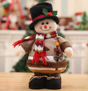 ตุ๊กตาตกแต่งคริสต์มาสแบบยืนได้ ลายกวางเรนเดียร์และมนุษย์หิมะ ผ้าคุณภาพดี ยี่ห้อ DAMAI รุ่นพับเก็บได้ สร้างบรรยากาศเทศกาลคริสต์มาส ดีไซน์ทันสมัย ขายดีที่สุดประจำปี 2025 - Product Image 3