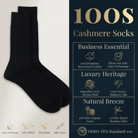 Chaussettes spécialement conçues pour les pieds larges - Taille personnalisée 50 (EU)/14 (US) Chaussettes habillées respirantes et antibactériennes pour hommes