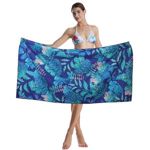 Serviette de plage en microfibre à sublimation, séchage rapide, sans sable, imprimée par transfert thermique, motif dessin animé, écologique, en suède, pour piscine, vente en gros - Product Image 2