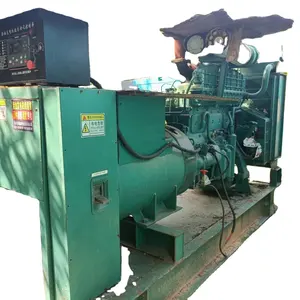 Best price superior quality diesel ac engine Volvo 300KW/375KVA used generator set