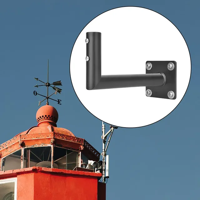 Universal Heavy Duty Weathervane Roof Bracket Outdoor Antenna Mount Universal Steel TV Mount Standard Size Weathervanes
