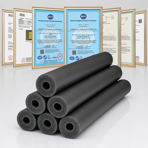 Feuille de mousse de caoutchouc industrielle de bonne qualité pour l'isolation des systèmes CVC et de climatisation - Isolation thermique des tuyaux - Product Image 6
