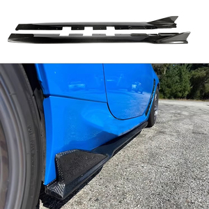 Faldones Laterales de Fibra de Carbono Real Personalizados para <span class=keywords><strong>Toyota</strong></span> GR86 <span class=keywords><strong>2022</strong></span> 2023 2024, Decoración Exterior, Kit de Carrocería, Mejora - Product Image 3