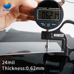 12mil 16mil 24mil Inbraakwerende Transparante Glasfolie Duurzame Veiligheidsfolie voor Ramen - Product Image 5