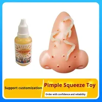 Pimple Popper Jouets Nez Rechargeable Squeeze Acné Pimple Popping Soulagement Du Stress Popper Remover Stop Fun Toy