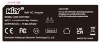Alimentation électrique GaN 21V 17.62A 370W, adaptateur secteur AC/DC pour batterie RC, outil électrique industriel, stockage d'énergie portable