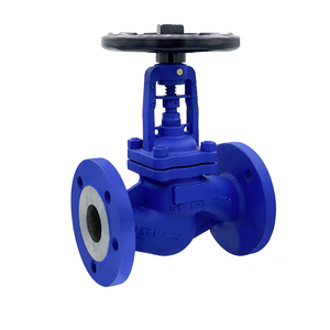 Válvula de Globo de Acero al Carbono WCB de 6 Pulgadas con Sello de Fuelle Tipo Brida para Alta Temperatura - Product Image 1